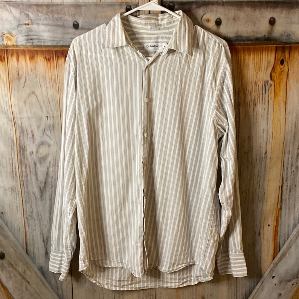 Striped Button Down Shirt